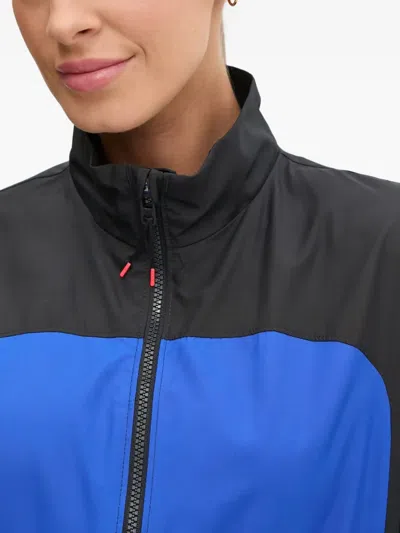 Under Armour Project Rock Colour-block Zip-up Jacket In Blue