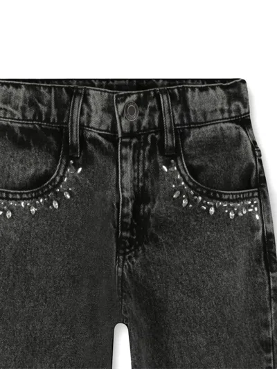 Marc Jacobs Embellished Jeans In Black