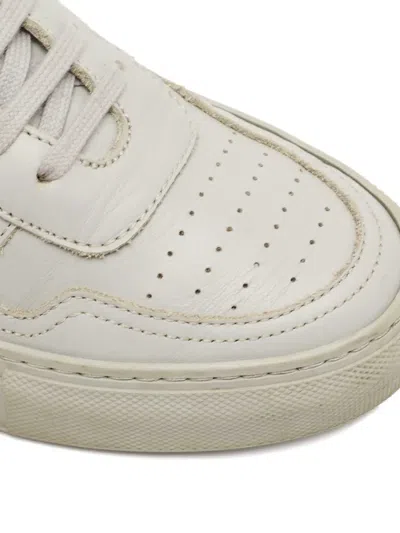 Pre-owned Common Projects Leather Perforated-detail Sneakers