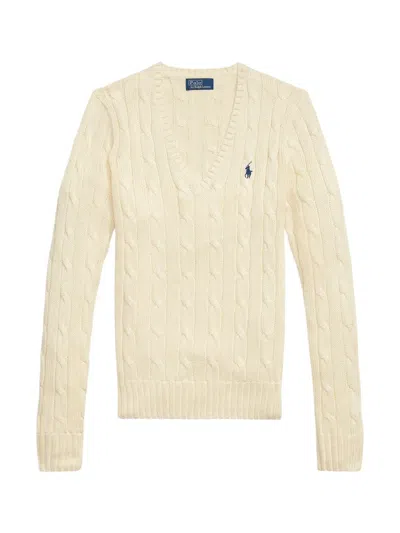 Polo Ralph Lauren Cable-knit V-neck Sweater