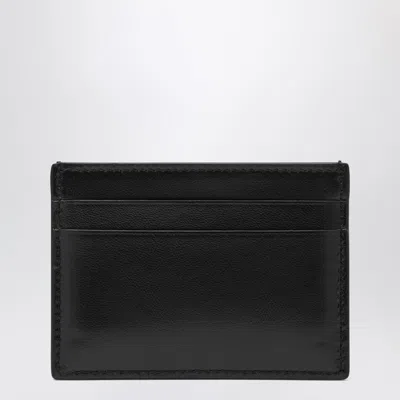Loewe Anagram Puffer Black Card Holder