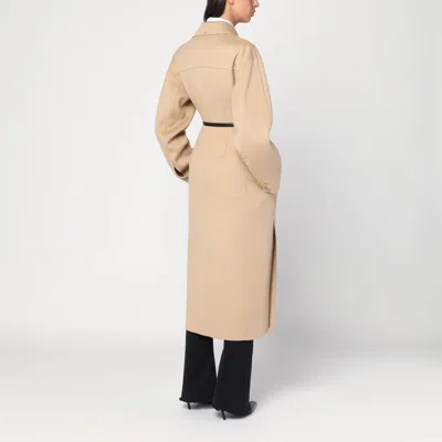 Sportmax Camel-coloured Wool Coat