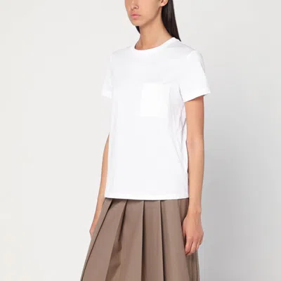 Max Mara Short-sleeved T-shirt In Neutral