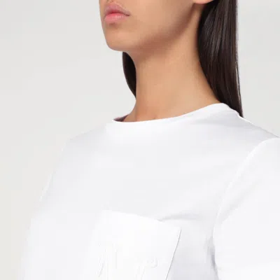 Max Mara Short-sleeved T-shirt In Neutral
