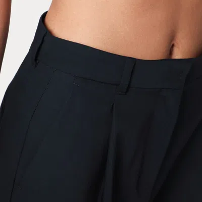 S Max Mara Midnight Wool Nichols Palazzo Pant