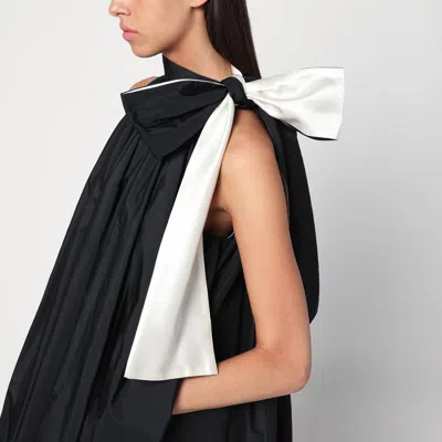 Max Mara Women Beber Taffeta Short Dress In Black