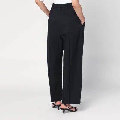 Mark Kenly Domino Tan Mkdt Studio Paloma Black Trousers In Black