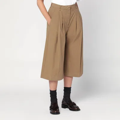 Mark Kenly Domino Tan Long Beige Bermuda Shorts Pennie