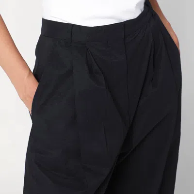 Mark Kenly Domino Tan Mkdt Studio Paloma Black Trousers In Black