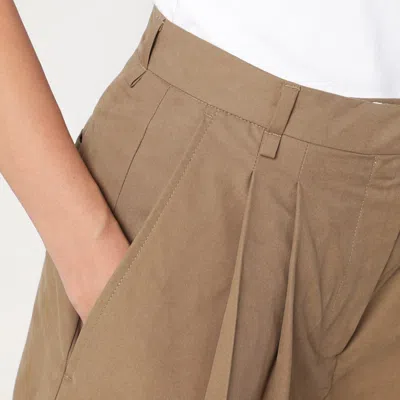 Mark Kenly Domino Tan Long Beige Bermuda Shorts Pennie
