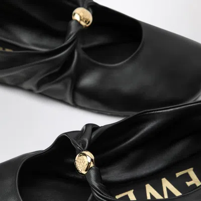 Loewe Black Nappa Pebble Ballerina