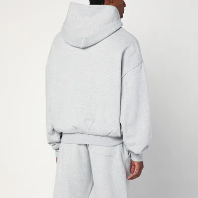 Entire Studios Grey Zip Cotton Sweatshirt