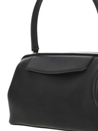Carven Carmen Deep Black Shoulder Bag