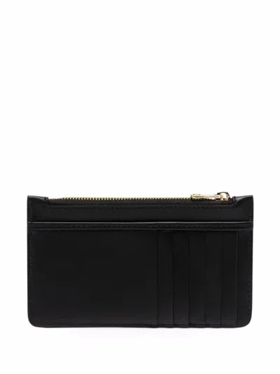 Apc A.p.c. Women Black Leather Willow Card Holder
