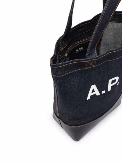 Apc Shoulder Bag A.p.c. Woman Color Navy