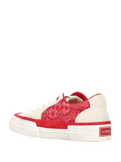 Amiri Bandana Sunset Skate Sneakers