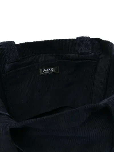 Apc A.p.c. Logo Printed Shoulder Bag