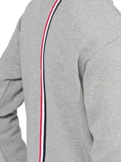 Thom Browne Rwb Stripe Cotton Sweatshirt