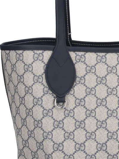Gucci Women Denim Totissima Reversibile Shopping Bag