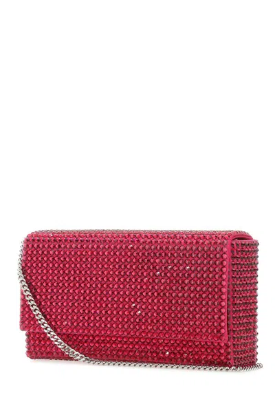 Amina Muaddi Super Amini Paloma Clutch
