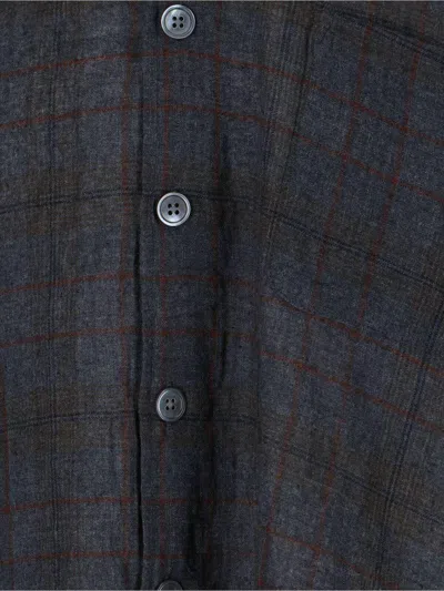 Our Legacy Check Pattern Button-down Shirt With Chest Pocket