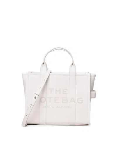 Marc Jacobs The Leather Medium Tote Cotton Handbag