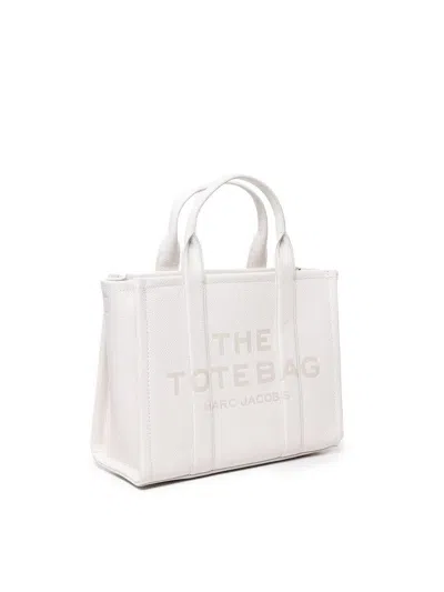 Marc Jacobs The Leather Medium Tote Cotton Handbag