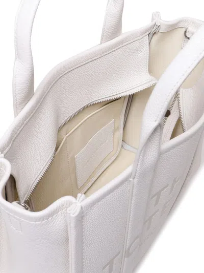 Marc Jacobs The Leather Medium Tote Cotton Handbag