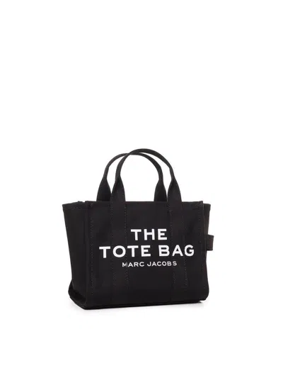 Marc Jacobs The Small Tote Bag Canvas In Black