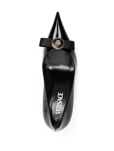 Versace Leather Heel Shoe Shoes