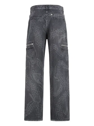 Givenchy Cargo Jeans In Blue