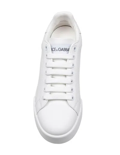 Dolce & Gabbana Portofino Light Low-top Sneakers In White