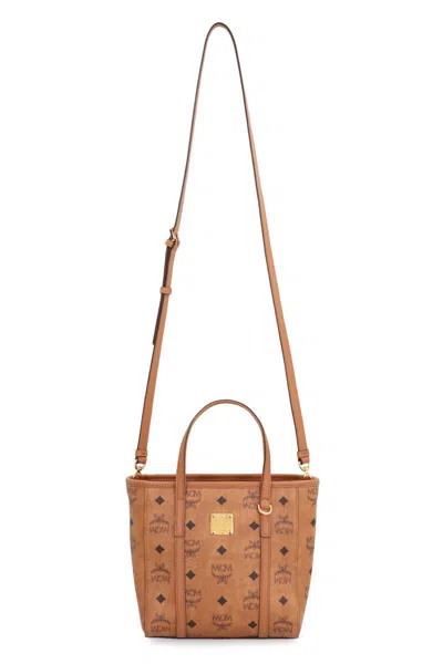 Mcm Aren Mini Visetos Shopper Tote Bag