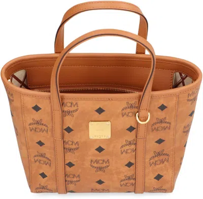 Mcm Aren Mini Visetos Shopper Tote Bag