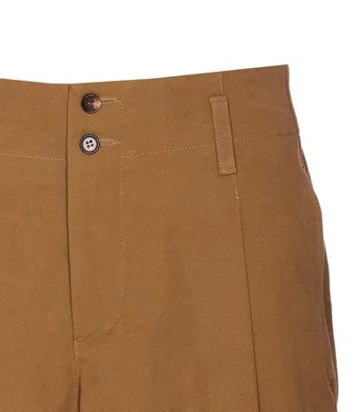Chloé Shorts Bermuda Wide Leg And High Waist In Cotton