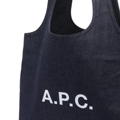 Apc Denim Ninon Shopping Bag