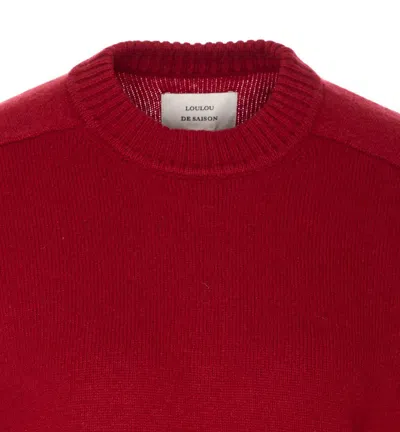 Loulou De Saison Sweaters In Red