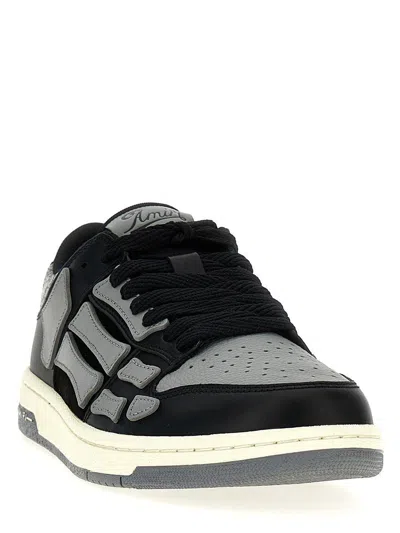 Amiri Leather Upper Low Top Sneakers