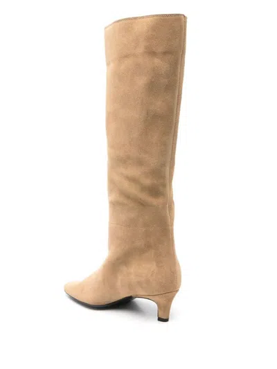 Totême Toteme The Wide Shaft Leather Boots