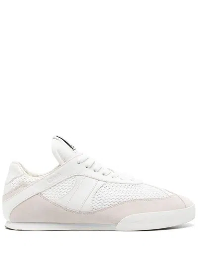 Chloé Kick Sneakers In Mesh And Suede Leather Shoes