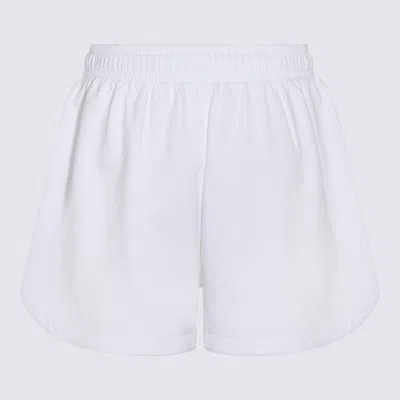 Stella Mccartney Whote Cotton Shorts In White