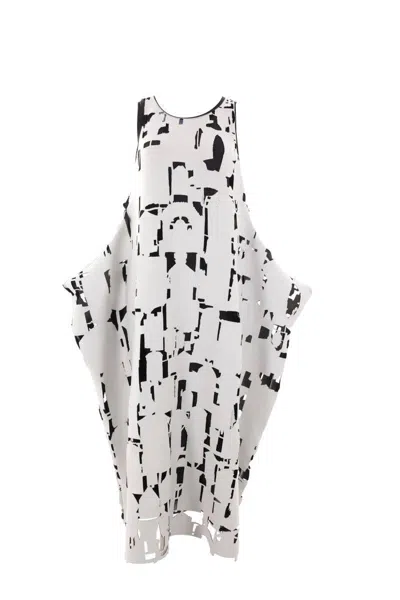 Maria Calderara Sleeveless Dress In Black