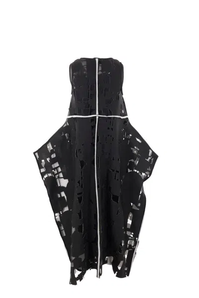 Maria Calderara Sleeveless Dress In Black