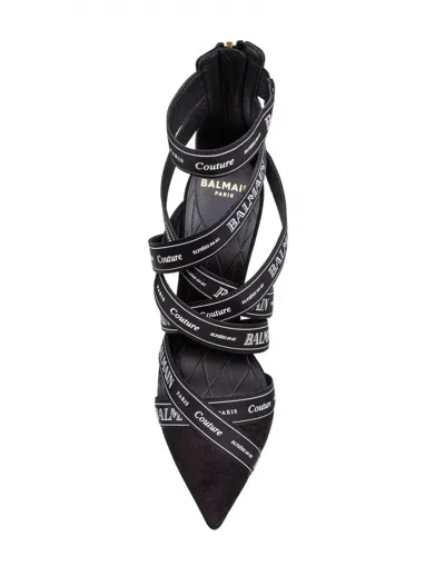 Balmain 'couture Ribbon-print' Pumps