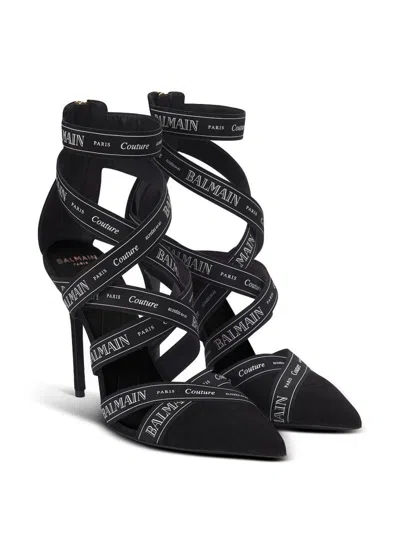 Balmain 'couture Ribbon-print' Pumps