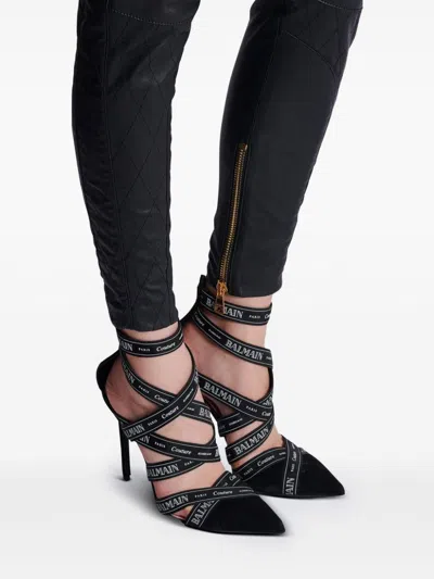 Balmain 'couture Ribbon-print' Pumps