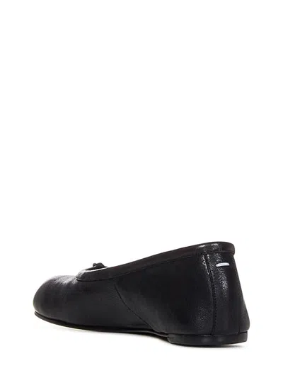 Maison Margiela Sheepskin Leather Ballerina Flats With Luxurious Lining And Comfortable Sole