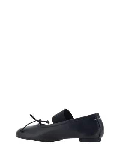 Mm6 Maison Margiela Mm6 By Maison Margiela Ballerina Anatomic Leather Flats