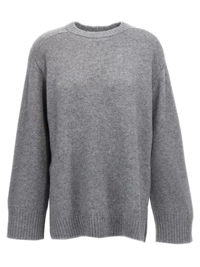 Loulou Studio Gray Safi Sweater In Gray