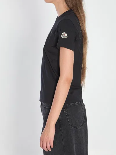 Moncler Logo-embellished Cotton T-shirt